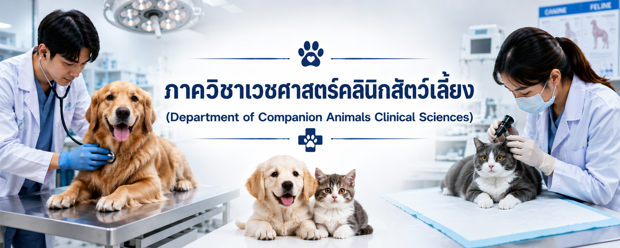 ภาควิชาเวชศาสตร์คลินิกสัตว์เลี้ยง